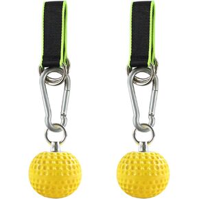Climbing Pull Up Power Ball Hold Grips with Straps, Non-Slip Hand Grips Strength Trainer Exerciser for Bouldering, Pull-up, Kettlebells, Fitness, Workout