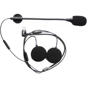 Bluerider M1/M1-S EVO Bluetooth Motorcycle Headset Communication System Accessories Kit (Open Face Helmet)