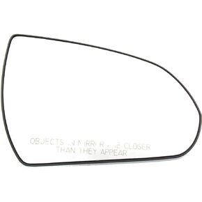 For Hyundai Elantra 2017 2018 Mirror Glass Driver Side | Non-Heated | Flat Type | w/Backing Plate & Blind Spot Glass | Replacement For 87611F3050, 87621F2050