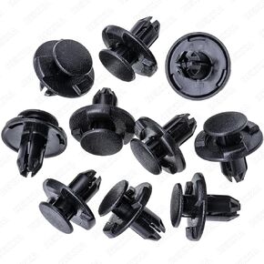 Rexka 20pcs Fender Liner Cowl Grille Bumper Under Cover Clip Push-Type Retainer Compatible with Nissan Infiniti 01553-05933 01553-05323 370Z 350Z Altima GT-R Juke Leaf Murano Quest Q50 Q60 Q70 QX60