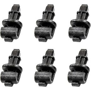 Xislet Set of 6 Sunshade Hook Clips Replacement for Odyssey Compatible with 2005-2010 Odyssey Sliding Door Holder 83-715-SHJ-A21ZA, 83715-SHJ-A21ZA