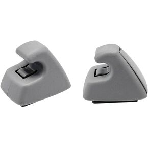 2 PCS Sun Visor Support Clip Retainer, OE 95994975 95994976, Car Visor Holder Bracket Hanger Replacement Compatible with Cruze 2011-2016 Sonic 2012-2020, Car Accessories (Beige)