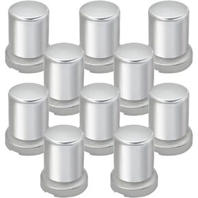 GG Grand General 10268SP 33 mm X 2-3/8 Inches Chrome Plastic Tube Push-On Nut Cover with Flange