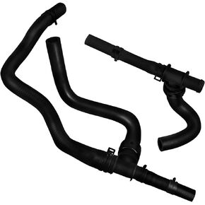 Heater Hose for Dodge Journey 2.4VVT 2008-2020 with TEE Supply-Return Part Compatible with Number 5058437AK 5058437AI 5058437AD 2PCS