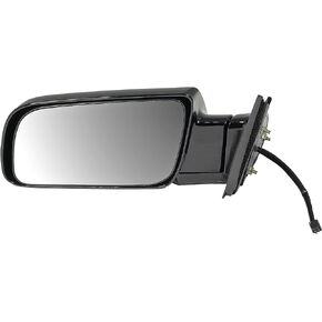 Dorman 955-192 Passenger Side Power Door Mirror - Folding Compatible with Select Chevrolet / GMC Models, Black