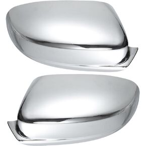 uxcell 1 Pair Chrome Plated Full Mirror Cover Cap for Chrysler 300 300C 2011-2022 for Dodge Charger 2011-2022