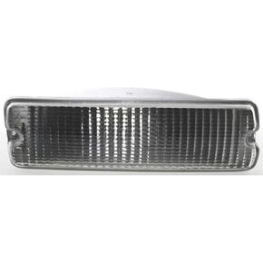 For Dodge D150/D250/D350 Turn Signal Light 1991 1992 1993 Driver and Passenger Side Pair/Set | Below Head Light | Clear Lens | CH2520106 + CH2521106 | 55026085 + 55026084