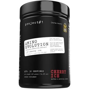 AminoEVolution: Workout Powder | Muscle Growth & Recovery | Boost Endurance | BCAA's, EAA's, Electrolytes | Keto-Friendly [30 Serv.] - Cherry Ice