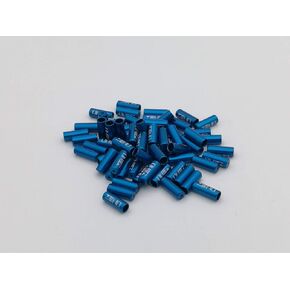 4mm Aluminum AL6061 Alloy Bike Derailleur Shifter Cable Housing End Caps Ferrules,50pcs/Bag