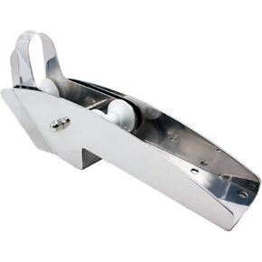 بكرة مرساة ذاتية الإطلاق مقاس 16.5 بوصة من الفولاذ المقاوم للصدأ 316 مع أسطوانة مزدوجة محورية لـ 16.5 رطل - 33 رطل بكرات القوس المحورية للقوارب in Kuwait