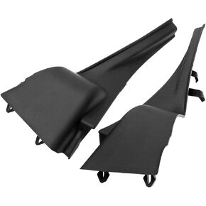 Front Windshield Wiper Cover Fit for Nissan Murano 2015 2016 2017, LH and RH Decorative Cover Replace 66894-5BC0A 66895-5BC0A, Front Fender Cover