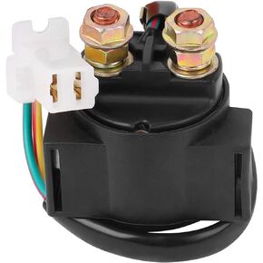 Cyleto Starter Solenoid Relay for Yamaha YFM400 Kodiak 400 1993-1999 / YFM600 Grizzly 600 1998-2001 / XV750 Virago 750 1981-1983 / TTR250 TTR 250 1999-2006 / YFM350 Warrior 350 1987-2004 / FJ600