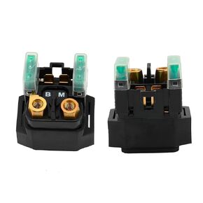 2 Pack Starter Solenoid Relay for Yamaha 2003-2008 YFM 350 400 450 660 - Raptor Grizzly Kodiak Wolverine Big Bear ATV Starter Solenoid