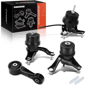 A-Premium 4PCS Engine Motor Mount Transmission Mount and Torque Strut Mount Set Compatible with Toyota Camry 2007-2017, Avalon 2008-2012 3.5L, Automatic Transmission, Replace# 123720H090, 123720P010