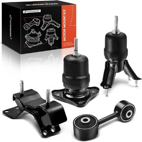 A-Premium 4PCS Engine Motor Mount Transmission Mount Torque Strut Mount Set Compatible with Toyota Camry 1992 1993 1994 1995 1996 L4 2.2L, Automatic Transmission, Replace# 1237103040, 1237103041