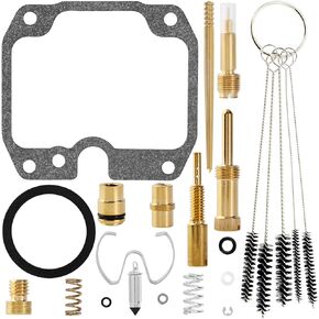 KLF220A Carburetor Rebuild Kit Compatible with Kawasaki Bayou 220 KLF220 KLF220A 1988 1989 1990 1991 1992 1993 1994 1995 1996 1997 1998 1999 2000 2001 2002 ATV Carb Repair Set