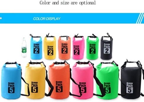 Dry Sack/Waterproof Bag for Boating, Kayaking, Hiking, Snowboarding, Camping, Rafting, Fishing and Backpacking (Black, 30L) in Saudi Arabia