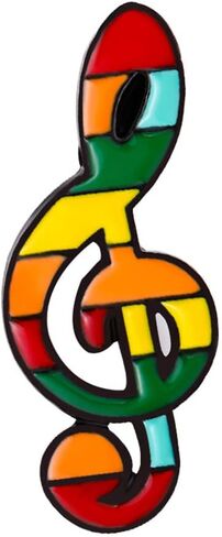 Creative instruments electric guitar violin Ukulele cartoon styling Dripping metal badge Music lover brooch for women and men in Saudi Arabia