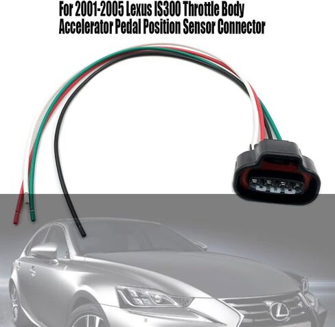 موصل مستشعر موضع دواسة الوقود الخانق متوافق مع لكزس IS300 2001-2005 in Kuwait