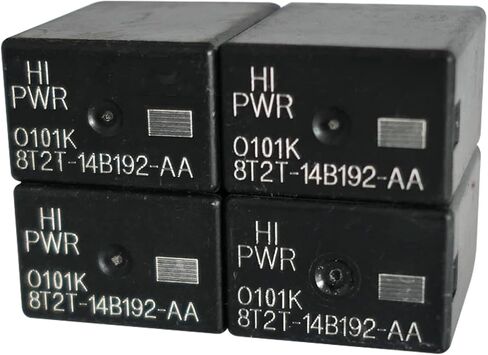 4 قطعة 4-PIN 8T2T-14B192-AA مرحل متعدد الوظائف متعدد الأغراض مناسب لفورد فيوجن F150 F250 8T2T14B192AA OEM 12 فولت in Kuwait