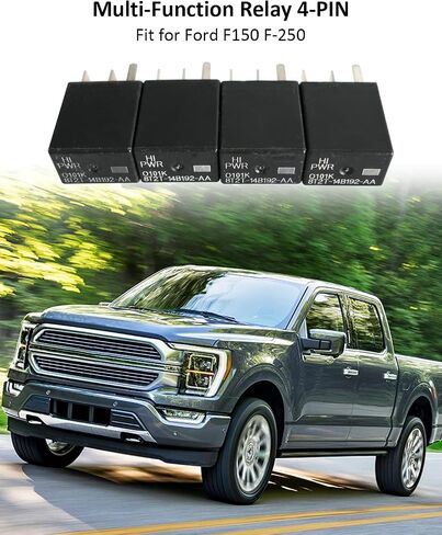 4 قطعة 4-PIN 8T2T-14B192-AA مرحل متعدد الوظائف متعدد الأغراض مناسب لفورد فيوجن F150 F250 8T2T14B192AA OEM 12 فولت in Kuwait