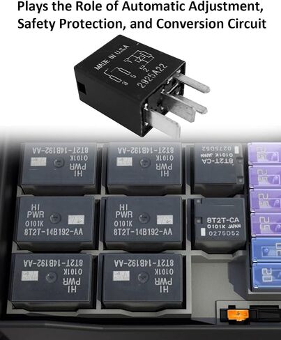 4 قطعة 4-PIN 8T2T-14B192-AA مرحل متعدد الوظائف متعدد الأغراض مناسب لفورد فيوجن F150 F250 8T2T14B192AA OEM 12 فولت in Kuwait