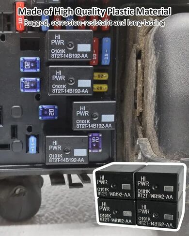 4 قطعة 4-PIN 8T2T-14B192-AA مرحل متعدد الوظائف متعدد الأغراض مناسب لفورد فيوجن F150 F250 8T2T14B192AA OEM 12 فولت in Kuwait