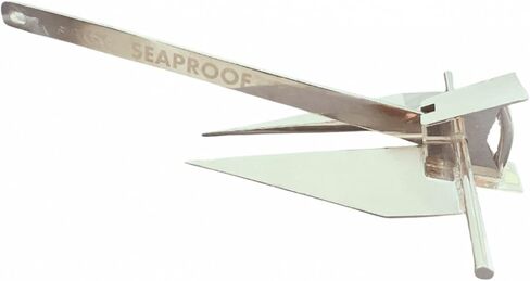Marine Grade 316 Stainless Steel Fluke Style Boat Anchor Polished in Saudi Arabia