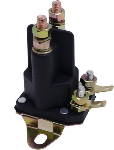HVACSTAR 12 فولت كاتب الملف اللولبي التتابع التبديل K3011-62250 لكوبوتا ZG123S ZG124E ZG127E ZG127S صفر بدوره جزازة in Saudi Arabia