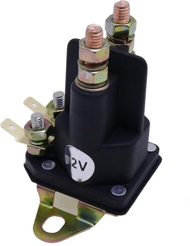 HVACSTAR 12 فولت كاتب الملف اللولبي التتابع التبديل K3011-62250 لكوبوتا ZG123S ZG124E ZG127E ZG127S صفر بدوره جزازة in Saudi Arabia