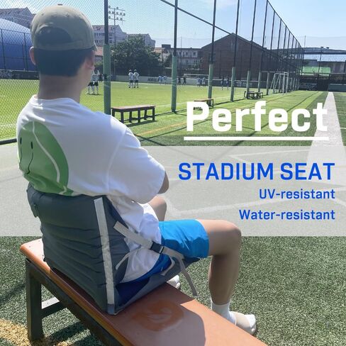 【تحديث】 مقاعد استاد هوائية قابلة للطي ذاتية النفخ، كرسي تخييم ومقاعد مبيضة مقاومة للماء، وسادة نوم خفيفة الوزن مع أشرطة قابلة للتعديل مدمجة للتخييم والمشي لمسافات طويلة والشاطئ ورحلات السيارة. in Kuwait