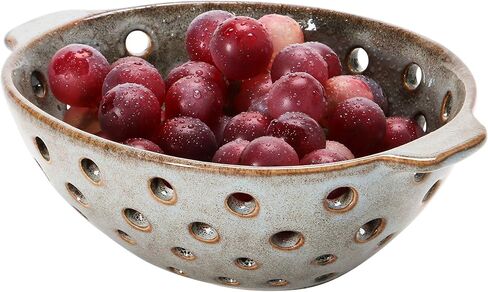 Creative Co-Op Stoneware Berry, Reactive Glaze, Brown (Each One Will Vary) Bowl in Saudi Arabia