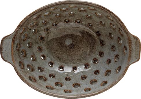 Creative Co-Op Stoneware Berry, Reactive Glaze, Brown (Each One Will Vary) Bowl in Saudi Arabia