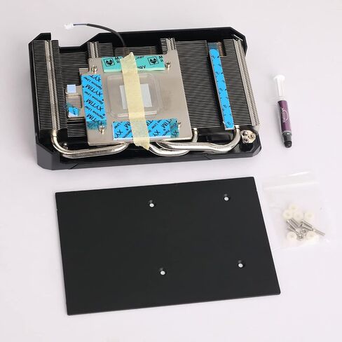 مبدد حرارة inRobert DIY ITX RTX3060 Ti مع مروحة لبطاقة رسومات التعدين RTX A4000 in Kuwait