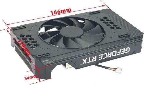 مبدد حرارة inRobert DIY ITX RTX3060 Ti مع مروحة لبطاقة رسومات التعدين RTX A4000 in Kuwait