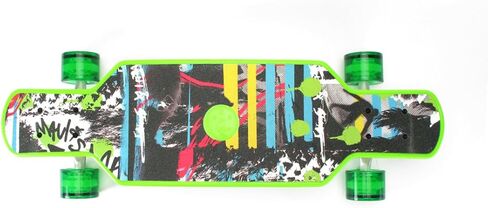 ماوي وأولاده Freeride Longboard لوح التزلج. كاملة مع شاحنات X-Caliber، ABEC 7 محامل 29 بوصة (شاطئ هالسيون) in Kuwait
