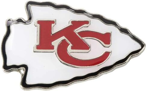 دبوس شعار فريق NFL Kansas City Chiefs من أمينكو، لون الفريق (NFL-PN-001-07) in Saudi Arabia