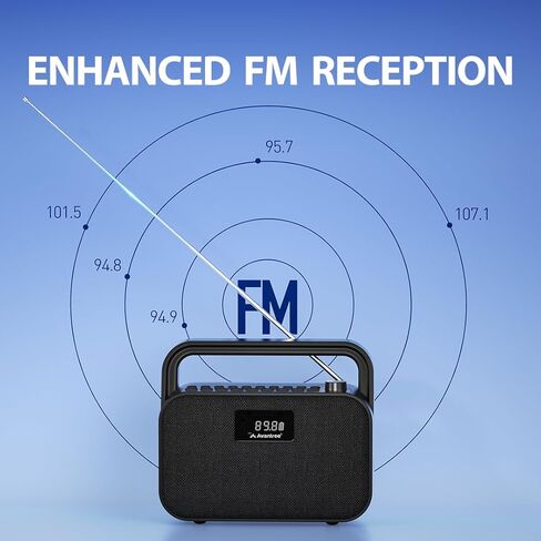 أفانتري باور بايت - مكبرات صوت ستيريو بلوتوث محمولة قوية بقدرة 30 وات مع راديو FM رقمي ومشغل بطاقة SD، وقت تشغيل قابل لإعادة الشحن لمدة 20 ساعة، ونطاق ممتد، مكبر صوت لاسلكي وسلكي ومشغل قرص U in Saudi Arabia