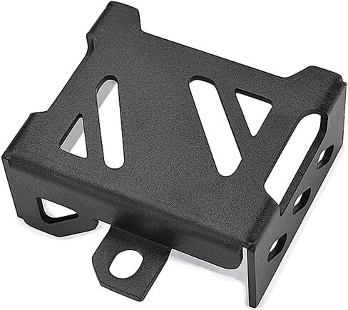 Motorcycle Rear Brake Pump Fluid Tank Oil Cup Reservoir Guard Cover Protector Compatible With Honda CBR500R CB500X CB500F CBR400R CB400F CB400X 2019 2020 2021 2022 (Black) in Saudi Arabia