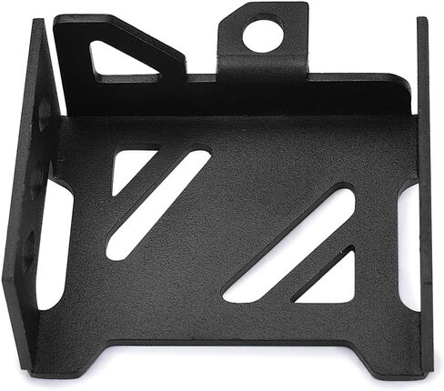 Motorcycle Rear Brake Pump Fluid Tank Oil Cup Reservoir Guard Cover Protector Compatible With Honda CBR500R CB500X CB500F CBR400R CB400F CB400X 2019 2020 2021 2022 (Black) in Saudi Arabia