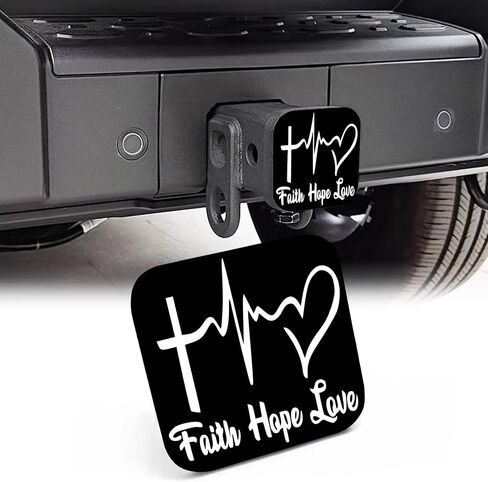 Hitch Cover Three Funny Raccoon Trailer Hitch Cover Plug Cap Universal 2" Heavy Duty Trailer Hitch Tube Rubber Covers,Square Towing Hitch Covers for Trucks SUV Cars in Saudi Arabia