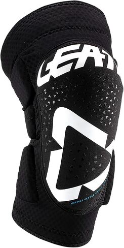 Leatt Knee Guard 3DF 5.0 Jr, White/Black (5019410170) in Saudi Arabia