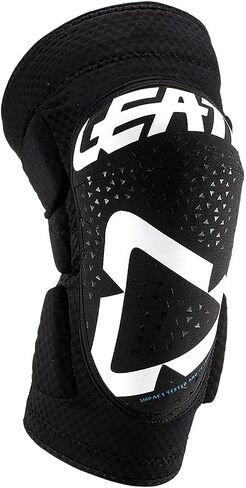 Leatt Knee Guard 3DF 5.0 Jr, White/Black (5019410170) in Saudi Arabia