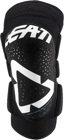 Leatt Knee Guard 3DF 5.0 Jr, White/Black (5019410170) in Saudi Arabia