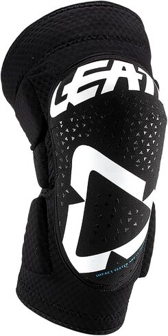 Leatt Knee Guard 3DF 5.0 Jr, White/Black (5019410170) in Saudi Arabia