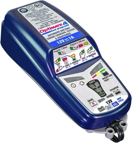 إصدار OptiMATE 4 CAN-bus، TM-351 8/9-step 12V 1A بطارية موفرة للشاحن-اختبار-صيانة in Kuwait