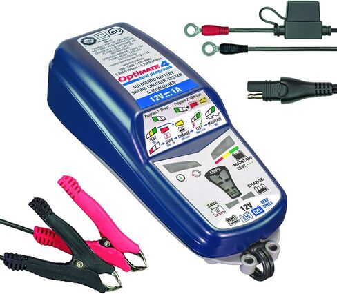 إصدار OptiMATE 4 CAN-bus، TM-351 8/9-step 12V 1A بطارية موفرة للشاحن-اختبار-صيانة in Kuwait
