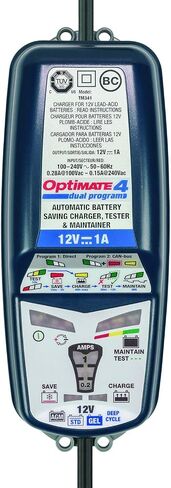 إصدار OptiMATE 4 CAN-bus، TM-351 8/9-step 12V 1A بطارية موفرة للشاحن-اختبار-صيانة in Kuwait
