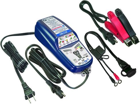إصدار OptiMATE 4 CAN-bus، TM-351 8/9-step 12V 1A بطارية موفرة للشاحن-اختبار-صيانة in Kuwait