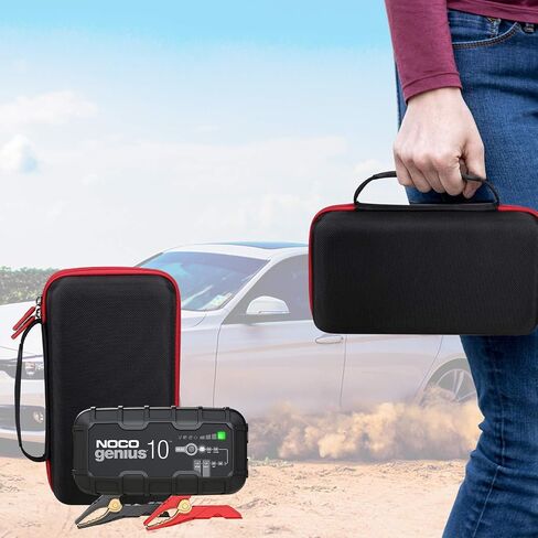 FBLFOBELI Hard Case for NOCO GENIUS10 GBX45 GB50 Jump Starter (Case Only) | Hard EVA Shell for GOOLOO GT4000 GT4000S GT6000 GT3000 Jump Starter, Waterproof & Shockproof, Dual-Layer Storage in Saudi Arabia